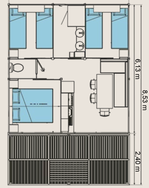 Plan du chalet