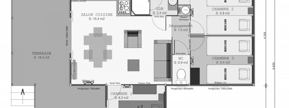 L'EcoLodge - Map